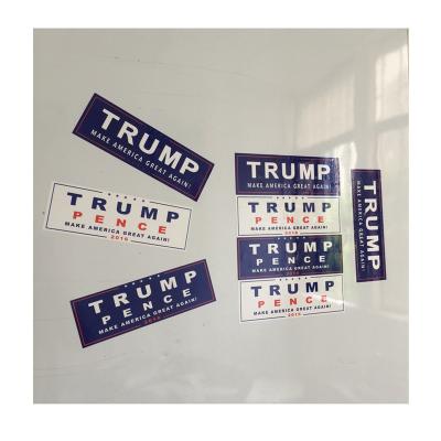 China Waterproof Make America Great Again Bumper Sticker , Glossy Vinyl Trump Bumper Sticker for sale