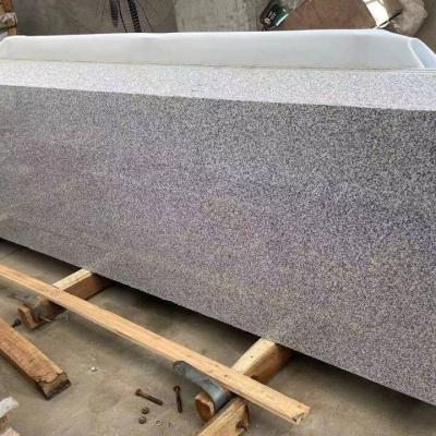 China Modern Hot selling natural light gray G603 granite smooth stair step TV background wall for sale