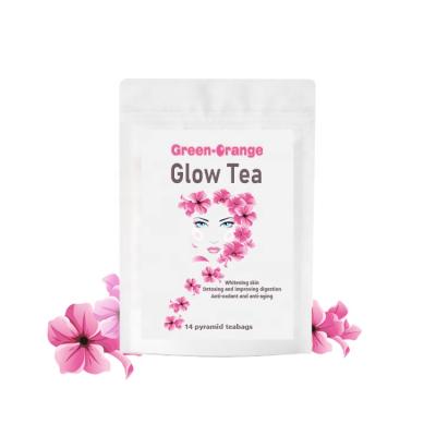 China Popular Cheap Organic Wholesale Skin Glow Tea Beverages Private Label Tea Glow Organic Skin Glow Tea for sale