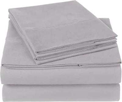 China High Quantity Durable 100% Polyester Microfiber Hotel Bed Sheet Sets Bed Sheets for sale