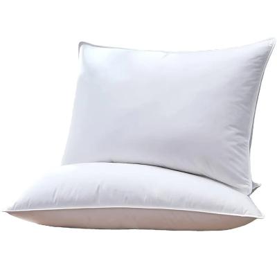 China Factory Hotel Collection White 100% Cotton Blanket Non-Toxic Down Feather Pillows For Sleeping 1 Buyer for sale