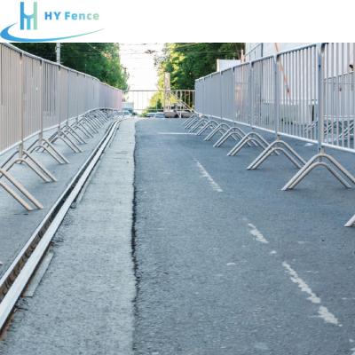 China Easily Assembled Portable Steel Security Fencing Road Building Temporary Fence Panels for Construction Site for sale