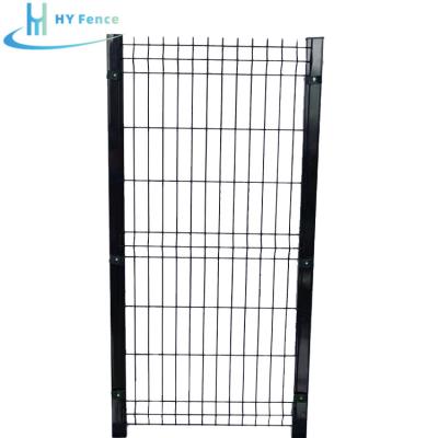 China Easily Assembled Supplier Welded Designs Wire Mesh Panels Steel Net 3D Fence Wrought Iron Fence for sale