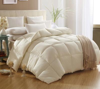 China Customized White Polyester Microfiber Quilt for Adults / Kids , Twin Size or Single Size for sale