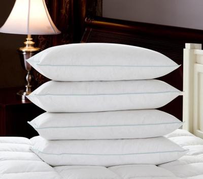 China Flame Retardant Fire Resistant Cotton Down Feather Pillow for Home and Hotel for sale