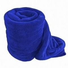 China Wearable Solid Color Polar Custom Fleece Blankets Wholesale Full Size / King Size for sale