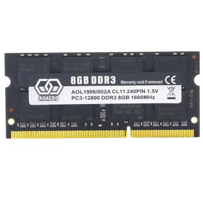 China AOALOO LAPTOP SODIMM DDR3 8GB PC3-12800 for Desktop 1600MHz for sale