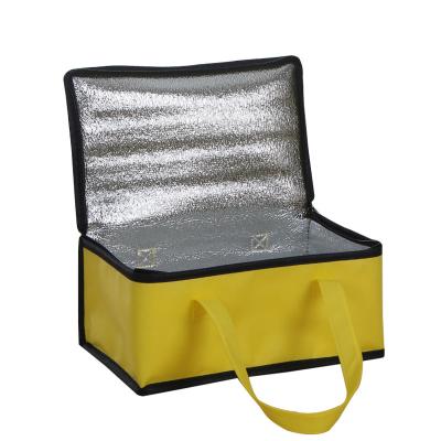 China Who respects the environment. Durable.insulated custom fashion portable non woven aluminum foil lunch picnic bag insulated ice bag for sale