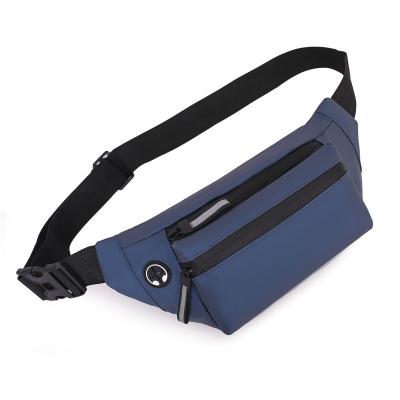 China Custom Waterproof Water Proof Sports Belt Waist Bag Large Capacity Running Black Oxford Cloth Climbing Increasing Waist Bag for sale