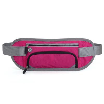 China Wholesale Water Proof Outdoor Waterproof Sports Belt Waist Running Bag With Multifunctional Water Bottle Holder Ladies Waist Bag for sale