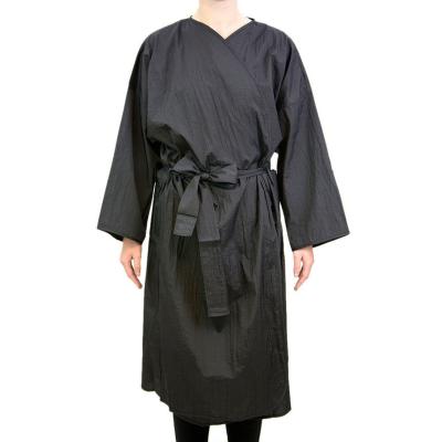 China Beauty Salon Hairdressing Cape Barber Hairdressing Cape Hairdresser Long Robe Guest Long Robe Waterproof Kimono With Long Sleeves for sale