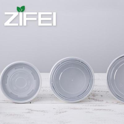 China Disposable Aluminum Foil Bowl Food Container Custom Printed White Paper Bowl For Wholesaler for sale