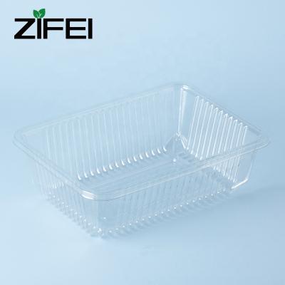 China PET Disposable Plastic Take Away Sushi Box / Sushi Tray / Japanese Food Tray for sale