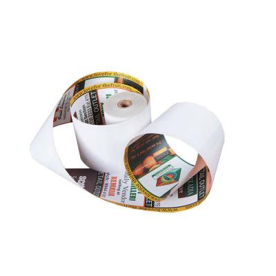 China factory price blank / preprinted ATM thermal paper 80mm x 180mm 80x80mm ATM rolls for sale