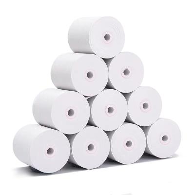 China Machine 3 1/8 x 230 Cheap Thermal Paper POS Machine ATM Paper 80 x 80 for ATM POS Machine Thermal Paper Rolls for sale