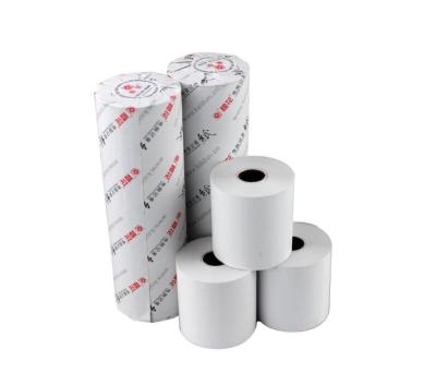 China 58gsm 65gsm 57x40mm Smooth Premium Till Roll Factory Cheap Cash Register Paper Quality Thermal Paper For Credit Card for sale