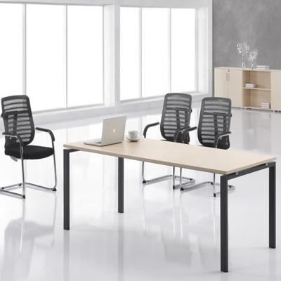 China Extendable Commercial Single Desk Custom Meeting Table , MDF Wooden Desk for sale