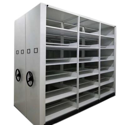 China Large Capacity Customized Desk Galvanized Steel Mobile File Storage Bank Filing Cabinet for sale