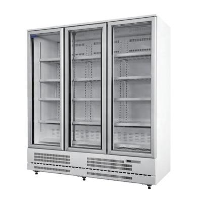 China Double-temperature Best buy wine refrigerator SHIJIE store showcase avanti wine cooler front display cabinet built in beverage fridge for sale