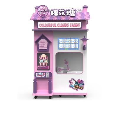 China Commercial ShiJie Candy Floss Maker Cotton Candy Sourcing Machine In Shop Selling Management Rent Automatic Electric Cotton Candy Machine for sale