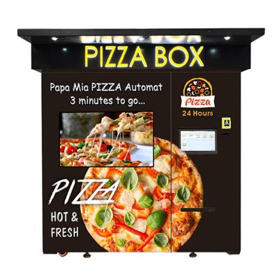 China SDK SHIJIE Street Food Heating Automatic Pizza Robot Vending Machine Meal Pizza Outdoor Forno Selling Hot Fast Food Vending Machine 65S for sale