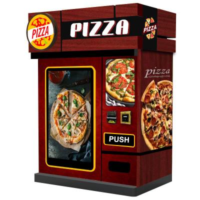 China SDK SHIJIE Street Frozen Food Vending Machines Meal Pizza Food Customized Heating Hot Vending Machine Cost 65S Pizza Vending Machine for sale