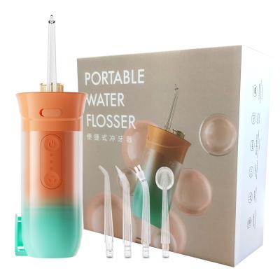 China Portable Waterproof Rechargeable Water Flosser Teeth Cordless Flossing Remover Te koop