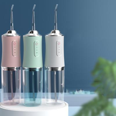 China Rechargeable Portable Waterproof Water Flosser USB Rechargeable Wireless Water Flosser for sale