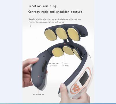 China OEM 2021 Best Quality Function Cordless Multifunction Massager Comfortable Portable Cervical Electric Neck Massager for sale