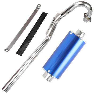 China HIAORS High Performance Aluminum Muffler Exhaust Big Bore Assembly For Honda XR50 CRF50 Chinese 70cc 110cc 125cc Taotao SSR Pit Bike for sale