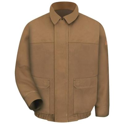 China 11.0 oz flame retardant exterior. Duck 88% Cotton / 12% Nylon , Water Repellent Safety Workwear Coats for sale