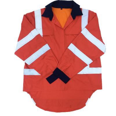 China Outdoor Custom Script Moisture Wicking Reflection Strips High Visibility Safety Workwear Corporate Uniform Shirt for sale