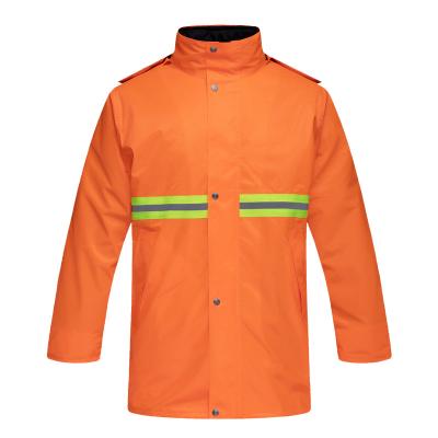 China Outdoor High Quality Custom Windproof High Visibility Softshell Welding Garden Railway Clean Safety Road Construction Reflective Jacket for sale