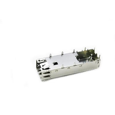 China Professional LCP SFP Communication Connector Port Single Layer SFP Connectors for sale