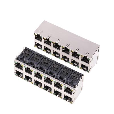 China Good Quality Communication Interface To Rj-45 Network Network Connectors 2X6 Network Interface for sale