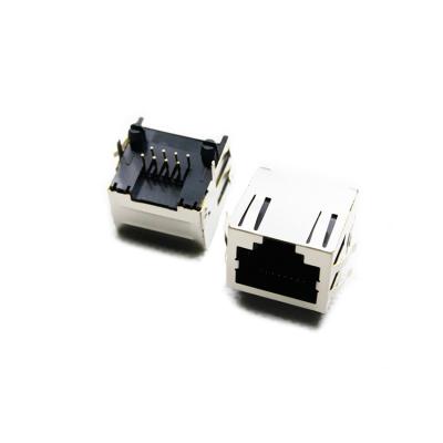 China Industrial Outdoor Communication Poe Connectors Port Single Port Belfuse Rj45 Connector Rj45 Network Connector for sale