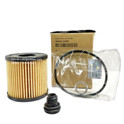 China Truck Engine Parts Factory Price Engine Oil Filter 26350-2J000 For Auto Car for sale