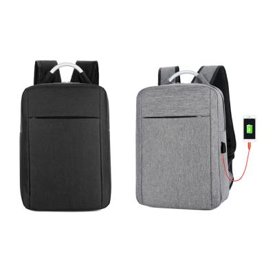 China With Cheap Business School Prize Travel Aluminum Handle Fashion USB Men's Promotional Gift Laptop USB Smart Backpack Bag With USB for sale