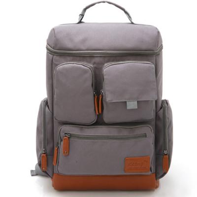 China PORTABLE custom made vintage retro new fashion increasing canvas backpack for men school backpack for students for sale