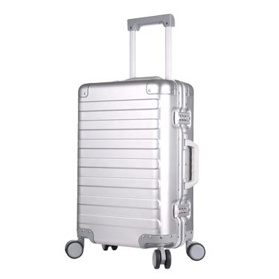 China The Factory Wholesale Price Aluminum 20 Inch Cabin Travel Trolley Case Trolley Suitcase Trolley Luggage Bag for sale