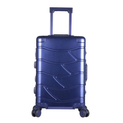 China Business Aluminum Suitcase Luggage Trolley Frame Rolling Luggage With Tsa Lock for sale