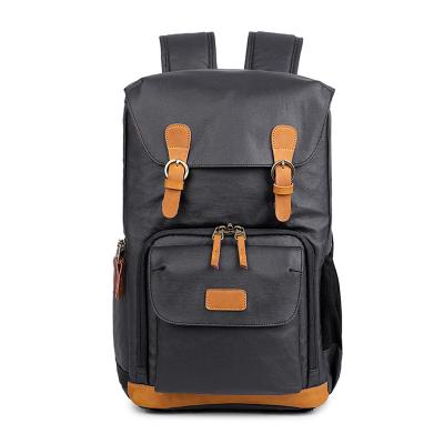 China Custom Outdoor Waterproof Canvas Laptop Camera Backpacks Travel Business Men Fashion Rucksack For Teenagers for sale