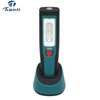 China USB Magnetic Work Light LED Bright Portable Rechargeable Emergency Worklight with Magnetic Stand Base for sale