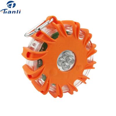 China Emergency Emergency Magnetic LED Hazard Flashing Light Flare Beacon Recovery Alarm Warning Light 9 Modes for sale