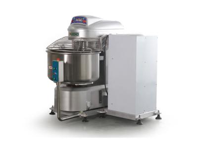 China Stainless Steel Automatic Dough Mixer 50kg Heavy Duty Bakery Spiral Dough Mixer for sale