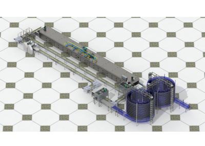 China Existenzminimum-Toast-Brot-Schneidmaschinen-Brot-Herstellungs-Maschine automatisches Brot, Linie produzierend zu verkaufen