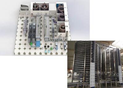 China Cadena de producción automática del fabricante de la tostada/línea de la fabricación de pan de la tostada en venta