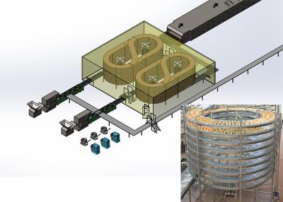 China China Hamburger Bread Production Line For Bakery / Hamburger Making Equipment for sale