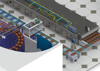 China Linha de produção forno do pão de túnel automático da máquina do cozimento do fabricante da fábrica à venda