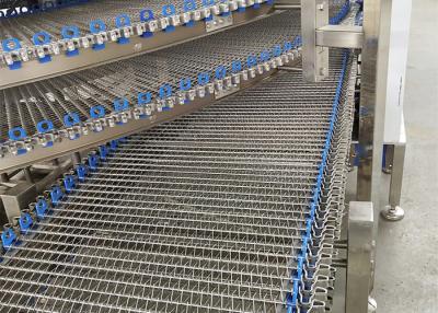 中国 Professional Spiral Cooling Conveyor For Bread Production Line Capacity Customized 販売のため